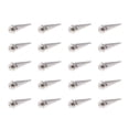thumbnail image 1 of 20 Juegos Punk Remache de Tornillo Bricolaje BLESIY Plata 10pcs 25 mm 10 x 25 mm, 1 of 8