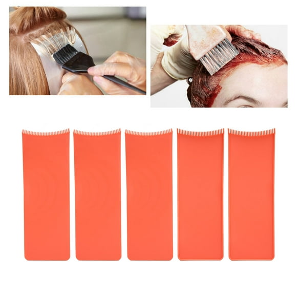 Balayage Board, Hair Bleach Board Safe 5Pcs Strong Base for Highlighting