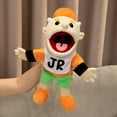 thumbnail image 4 of Ventriloquia de la serie Jeff, mesa grande de marionetas de mano que cuenta historias, zombies de jardín de infantes interactivos, múltiples personajes con bocas móviles, 4 of 5