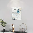 thumbnail image 2 of Christian Wall Art Christian Scriptures Pictures Wall Decor Bible Verse Religious Canvas Prints Trust in Lord Painting Modern Artwork Home Decoration for Office Bedroom Living Room 12"x16", 2 of 6