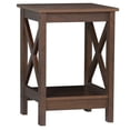 thumbnail image 3 of Saint Birch Lambert Modern Farmhouse 3-Piece Rosewood Grain Table Set, 3 of 11