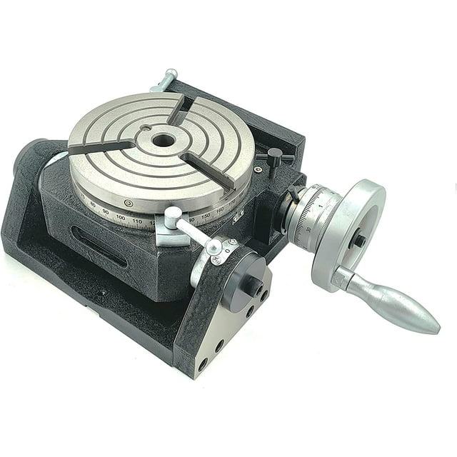 Assorts Table Rotative Inclinable 6 Pouces Pouces (150 mm) Horizontale Verticale Inclinable pour Forage Métallique Table Ii 3 Emplacements Ii Mt-2 Alésage //