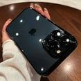 thumbnail image 4 of Luxury Plating Clear Silicone Phone Case For iPhone 15 14 13 12 11 Pro X XR XS Max 7 8 Plus Mini Lens Protection Case Back Cover, 4 of 5