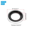 thumbnail image 2 of Uxcell M12 Self-Centered Bonded Sealing Gasket, NBR Metal Bonded Sealing Washers Automotive Washers 20Pcs, 2 of 7