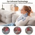 thumbnail image 2 of Akaso Heated Neck Wrap With 5000Mah Power Bank - Electric Heating Pad For Neck Pain Relief And Stiffness, 2 of 4