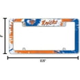thumbnail image 3 of New York Basketball Knick's Chrome Metal (Set of 2) License Plate Frames with Bold Tie Dye Design, 3 of 6
