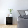 thumbnail image 6 of Pemberly Row 2 Piece Nightstand and Dresser Bedroom Set in Black, 6 of 25