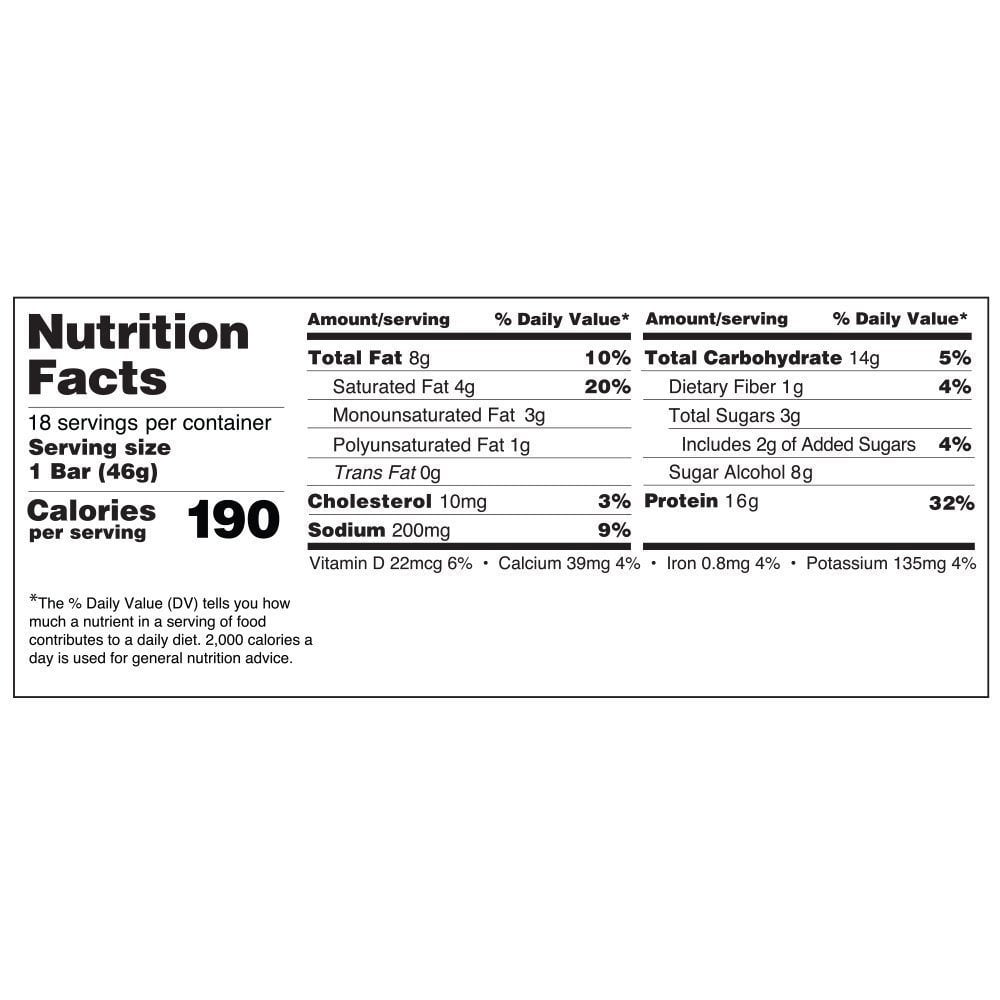 FitCrunch Whey Protein Snack Bars, Chocolate Peanut Butter, 16g Protein, 18 Ct