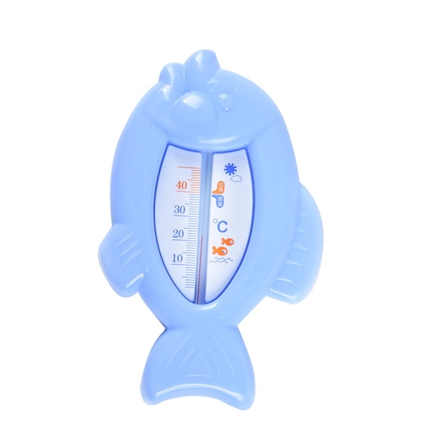 Baby Bath Thermometer Bath Thermometer Baby Bathtub Water Thermometer Baby Bath Thermometer Cute Little Fish Shape Baby Bathtub Water Thermometer For Wet Dry Use Blue Universal Pañale Cuidado del bebé y Otro