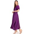 thumbnail image 4 of Sakkas Bridget Renaissance Dress - Purple - S/M, 4 of 5