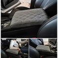 thumbnail image 3 of Birdeem Leather Car Armrest Box Pad Car Center Console Cover - Armrest Box Mat, Memory Foam Leather Armrest Cover for Car, Suv/Truck/Vehicle Armrest Mat, 3 of 10