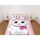thumbnail image 2 of Ropa de Cama Gato Blanco Rosa, Ropa de Cama para Niños Pequeños, Juego de Funda Nórdica Infantil, Regalo para, 2 of 4