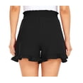 thumbnail image 5 of ppyoung Womens Summer High Waist Shorts Casual Ruffle Shorts with Pockets, 5 of 5