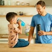 Munchkin® Miracle® 360° Spoutless Sippy Cup, 10 oz, Blue/Purple, Unisex, 2 Pack