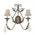 thumbnail image 2 of Meyda Tiffany 167679 French Elegance 2 Light 23" Tall Wall Sconce - Silver, 2 of 3