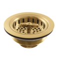 thumbnail image 1 of Gourmet Scape K212Bb Kingston Tacoma Spin And Seal - Colador Para Cesta De Fregadero (Latón Cepillado), 1 of 2
