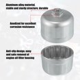 thumbnail image 3 of 86mm 16 Flutes Car Oil Filter Socket Wrench Housing Cap Socket Remover Tools for BMW for Volvo Silver Tone, 3 of 6