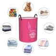 thumbnail image 6 of Bob's Burgers Louise (4) Collapsible Laundry Basket Cartoon Laundry Hamper with Handles, Waterproof Organization Basket for Storage Clothes Toys in Bedroom, Bathroom, 6 of 8