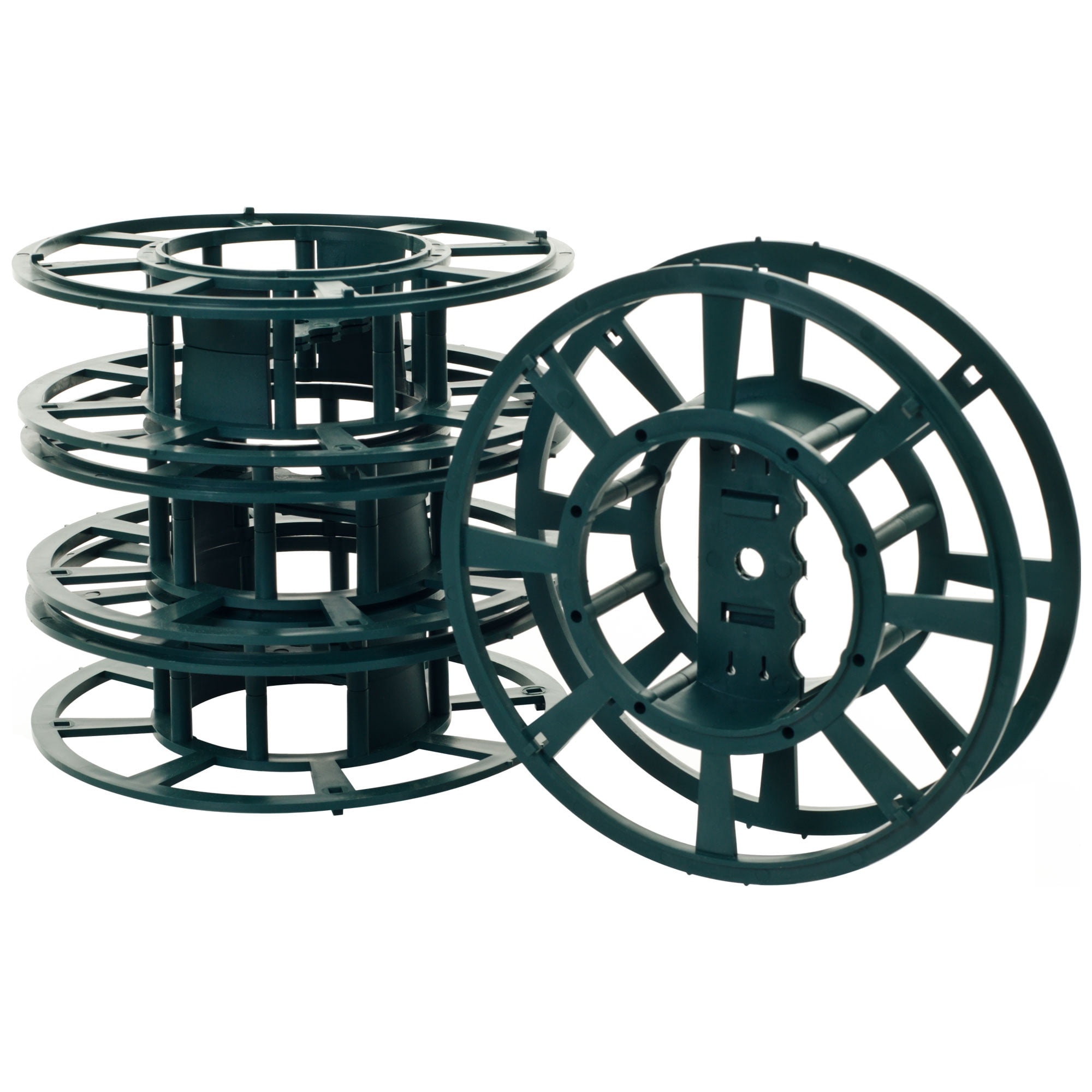 Set of 4 Extension Cord or Christmas Light Reels with Bag