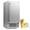 Silver, variant on Costway Ice Maker 90 lbs/Day, 25 lbs Storage, 15” W Built-in Freestanding Ice Making Silver+Black