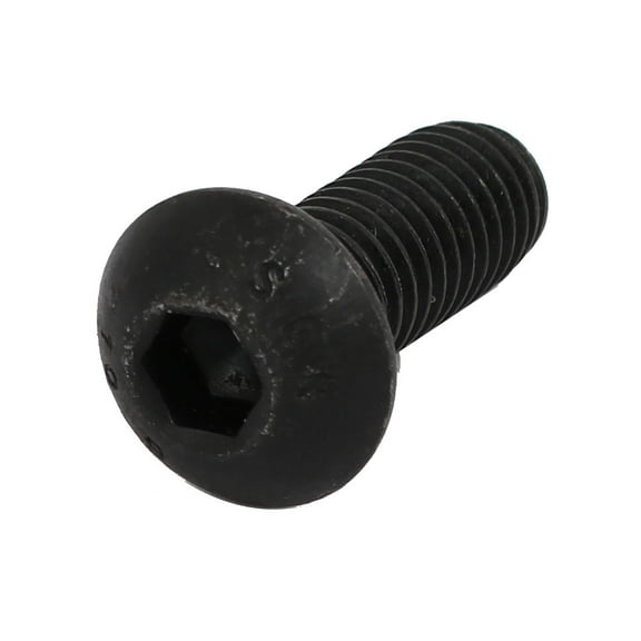 M8x20mm 10.9 Grade Button Head Hex Socket Left Hand Thread Screw Bolt