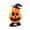 Black, variant on pdqouc Wind Up Walking Pumpkin Toy Double Layer Halloween Pumpkin with Green Hat Fun Halloween Novelty Toy for Kids and Adults, for Halloween Party FavorsSupplies