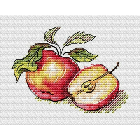 UPC: 4627167303476 | Juicy Apples SM-596 Counted Cross-Stitch kit by MP Studia