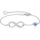 thumbnail image 1 of Pulsera Infinito y Corazón Mujer, Joyería Plata S925 Dama, Pulseras para Mujer Ajustable, Regalos para Mujer, Cumpleaños, San Valentín, Día de las Madres y Mamá, Caja de Embalaje y Tar, 1 of 5
