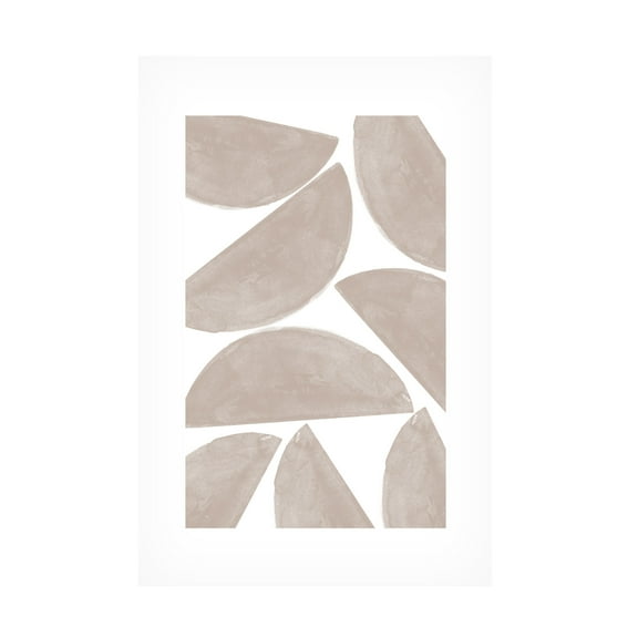 Trademark Fine Art THE MIUUS STUDIO Soft Composition No2 Canvas Wall Art