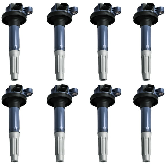Set of 8 ISA Ignition Coils Compatible with 2016-2017 Ford F-150 2016-2017 Ford Mustang 5.0L V8 Replacement for UF824