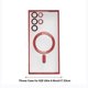 thumbnail image 2 of Carcasa roja S25U con protector de cámara y película protectora magnética, funda protectora contra golpes para teléfono, adecuada para S25 Ultra, 2 of 7