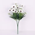 thumbnail image 6 of Leodye 1PCS Lifelike Artificial Flower Stems Fake Floral Decor for Home office Table Centerpiece Wedding Party Decoration -12.99 × 5.91 in, 6 of 6