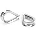 thumbnail image 4 of Wire Rope Cable Thimbles, 2Pcs M20 Stainless Steel Thimbles for 10mm Diameter Wire Rope Rigging, 12.1oz, 4 of 5