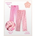 thumbnail image 2 of dELiA*s Girls Pajama Pants - 2 pack Cute Pattern Fleece Plaid Girls Pajamas Sleepwear (7-16), 2 of 7