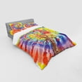 thumbnail image 3 of Ambesonne Colorful Bedding Set 3 Pcs, Music Tree Instruments, Twin XL, Multicolor, 3 of 3