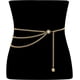 thumbnail image 3 of Cinturón de cadena de cintura multicapa, cinturón ajustable para mujer, 3 of 6