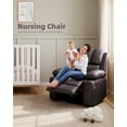 thumbnail image 5 of RIEDHOFF 22'' Recliner Chair, Manual Recliner for Adults, Lazy chair with 1.5X Sponge Filling, Cup Holder, and Retractable Armrests, for Living Rooms, Bedrooms, and Nurseries, 5 of 6