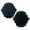 Black, variant on Faveolate Shape Ice Cube Maker Ice Tray Ice Cube Mold Storage Containers Silicone Material Safe and Durable Easy Ice Release and Clean Compact Design Quick Freezing and Chilling