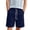1-Dark Blue131, variant on Boys Shorts Pull On Solid Elastic Waist Five Point Pants with Pockets, Sizes 5-16Y