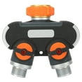 thumbnail image 1 of Adaptador de Manguera de 2 vías, Conector de Manguera de jardín, Conector de Agua del Grifo agrícola, Flujo de Agua controlable, Adecuado para riego e irrigación Amonsee NO, 1 of 6