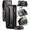Black, variant on Leather Case for iPhone Air Case, Crossbody Wallet Phone Case for iPhone Air with RFID Blocking Kickstand, Anti-Drop Wireless Charging Card Slots, PU Leather Shoulder Bag Clutch Adjustable Strap