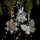 thumbnail image 4 of Adornos colgantes de copos de nieve transparentes para árbol de Navidad, colgante de acrílico, decoración navideña para el hogar, regalos de Navidad, Año Nuevo 2025, 4 of 5