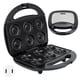thumbnail image 1 of Mini Donut Maker Machine Non Stick Auto Smart Temperature Control Double Sided Heating Kitchen Cake Pancake Donut Machine US Plug 110V, 1 of 5