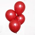 thumbnail image 4 of 10 inch pomegranate red balloon wedding decoration room decoration gem red latex balloon proposal confession atmosphere layout - style：100 pieces/pack；, 4 of 4