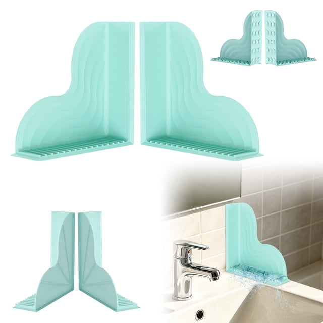 ZZHZGZ on Sale Guard Shower Floor Divider Bathroom Stopper Barrier Shield Edge Protector