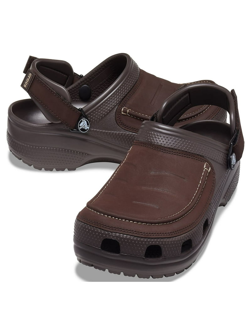605 Unisex Crocs Yukon Two Strap Brown Sandals crocs Men main image 4