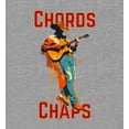 thumbnail image 2 of Chords & Chaps Cowboy Americana Men's Heather Gray Sleep Pajama Pants-XXL, 2 of 3