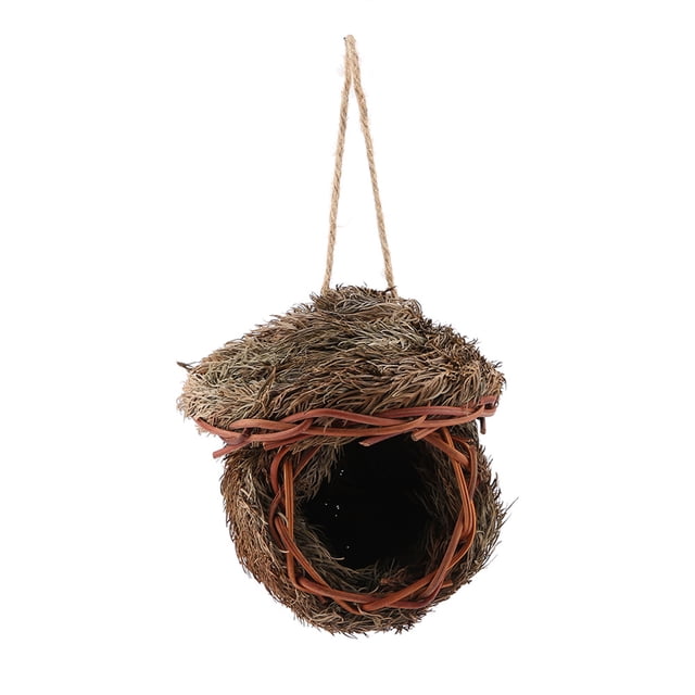 Casa Para Pájaros Duradera, Nido Para Pájaros, Material De Hojas De Cedro Para Pájaros Domésticos