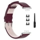 thumbnail image 2 of Correa de repuesto de cuero para reloj inteligente, color rojo vino, para reloj inteligente FIT, 2 of 6