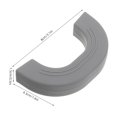 thumbnail image 2 of PAMINGONO 8Ud Funda Aislante De Silicona Para Asas De Ollas Y Sartenes Con Protección Contra Quemaduras, 2 of 8